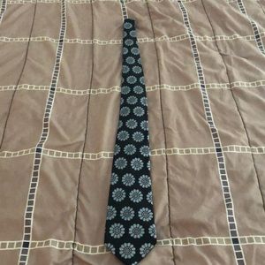 croft & barrow men’s flower print tie